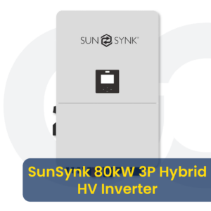 SunSynk 80kW 3P Hybrid HV Inverter with dongle